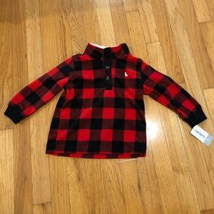 Carter’s Toddler Boy Buffalo Plaid Fleece